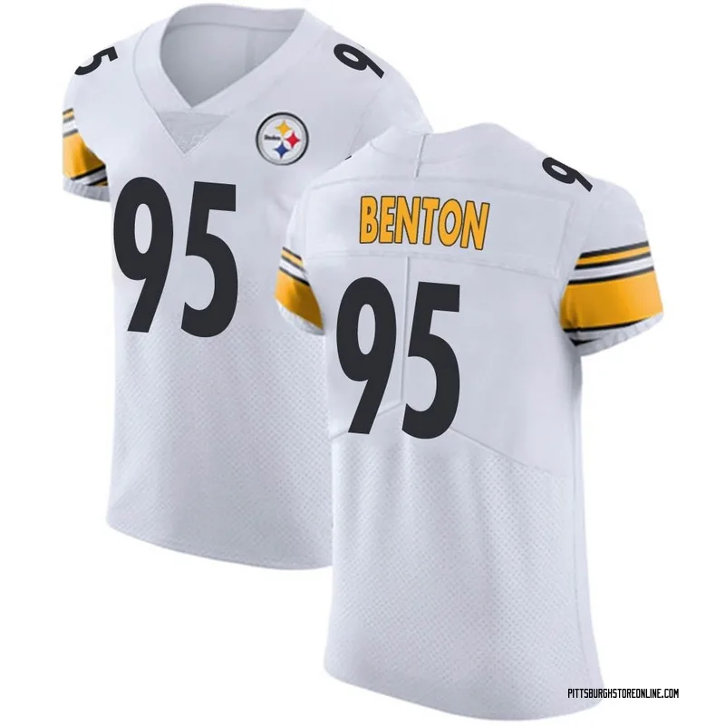 White Men's Keeanu Benton Pittsburgh Steelers Elite Vapor Untouchable Jersey