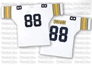 White Men's Lynn Swann Pittsburgh Steelers Authentic Mitchell And Ness Throwback Jersey