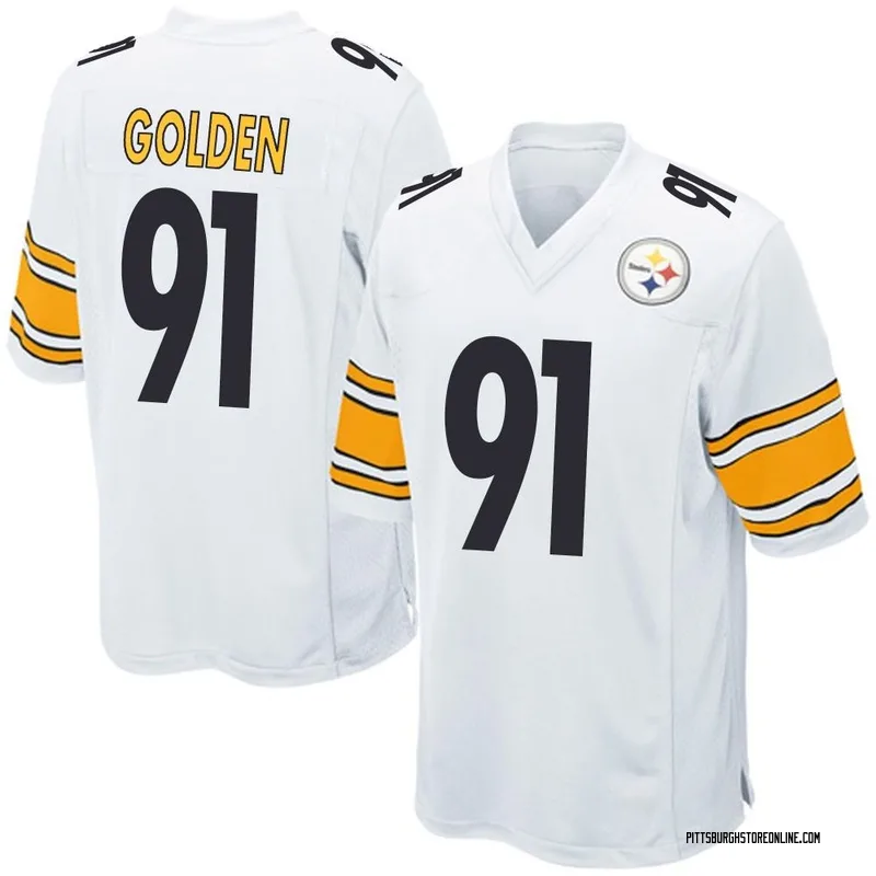 White Men's Markus Golden Pittsburgh Steelers Game Jersey