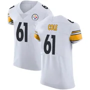 White Men's Mason Cole Pittsburgh Steelers Elite Vapor Untouchable Jersey