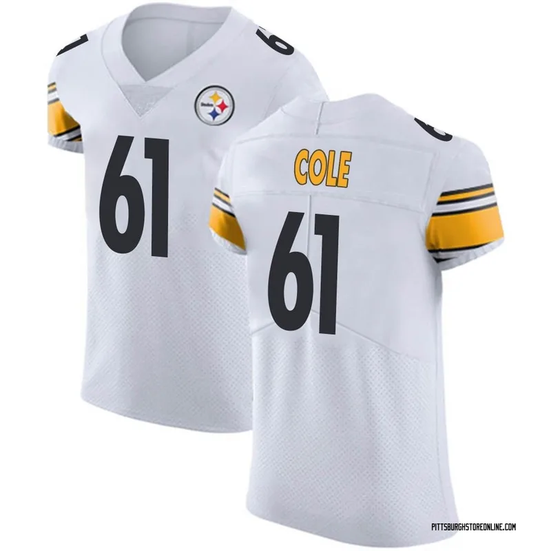 White Men's Mason Cole Pittsburgh Steelers Elite Vapor Untouchable Jersey