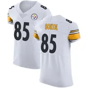 White Men's Matt Sokol Pittsburgh Steelers Elite Vapor Untouchable Jersey