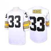 White Men's Merril Hoge Pittsburgh Steelers Authentic Jersey