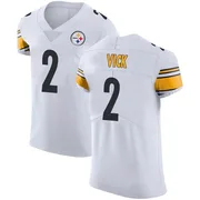 White Men's Mike Vick Pittsburgh Steelers Elite Vapor Untouchable Jersey