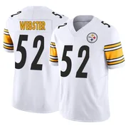 White Men's Mike Webster Pittsburgh Steelers Limited Vapor F.U.S.E. Jersey