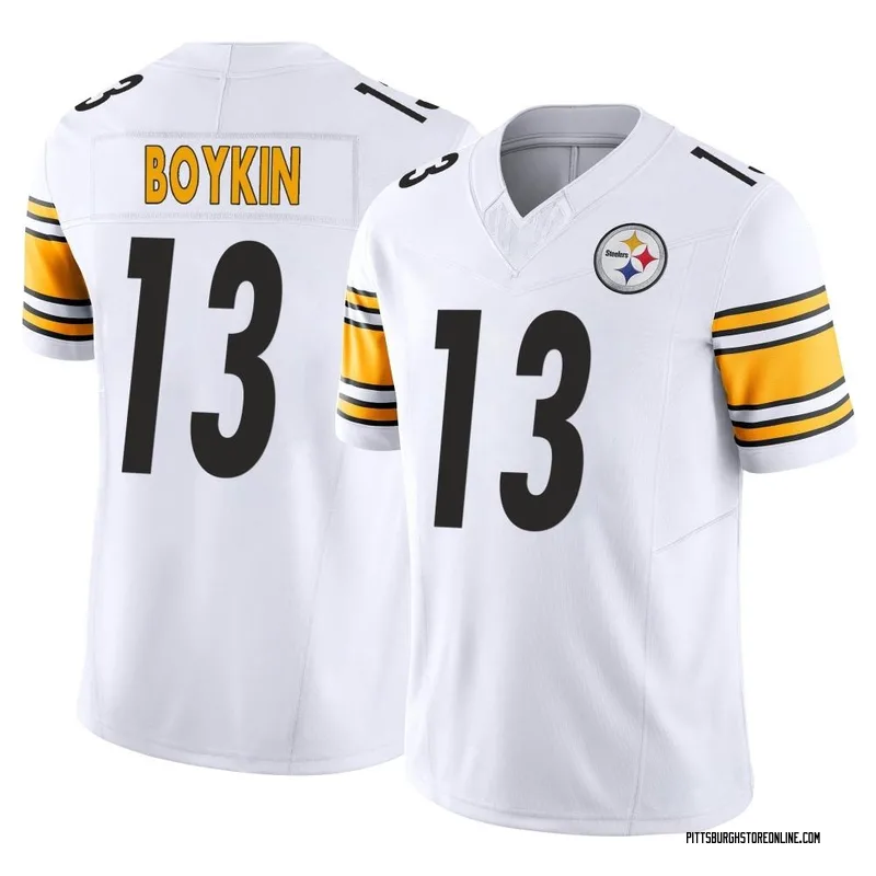 Miles Boykin Pittsburgh Steelers Men's Black Name & Number Logo T