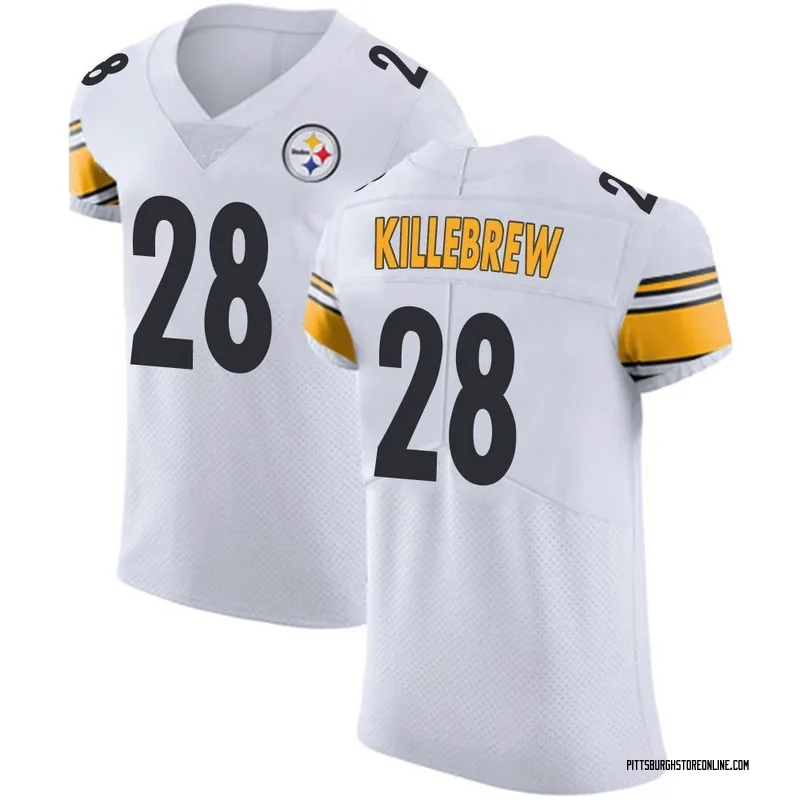 Pittsburgh Steelers #28 Miles Killebrew Game Used Color Rush Jersey vs  Cincinnati Bengals 11.20.22