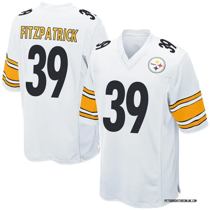 \ud83d\udd25\ud83d\udd25\ud83d\udd25Ship From USA!! PITTSBURGH STEELERS 39# MINKAH FITZPATRICK STITCHED  JERSEY \u2013 ASA College: Florida