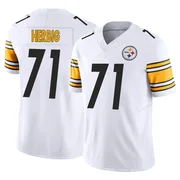 White Men's Nate Herbig Pittsburgh Steelers Limited Vapor F.U.S.E. Jersey