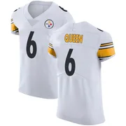 White Men's Patrick Queen Pittsburgh Steelers Elite Vapor Untouchable Jersey