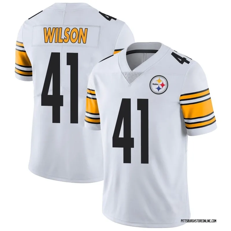 White Men's Payton Wilson Pittsburgh Steelers Limited Vapor Untouchable Jersey