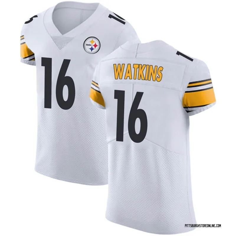 White Men's Quez Watkins Pittsburgh Steelers Elite Vapor Untouchable Jersey