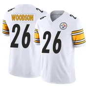 White Men's Rod Woodson Pittsburgh Steelers Limited Vapor F.U.S.E. Jersey