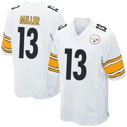 White Men's Scotty Miller Pittsburgh Steelers Game Jersey