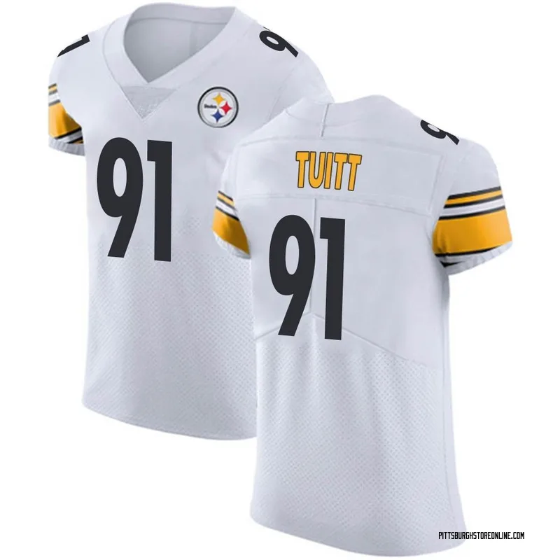 White Men's Stephon Tuitt Pittsburgh Steelers Elite Vapor Untouchable Jersey