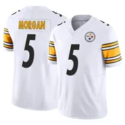 White Men's Tanner Morgan Pittsburgh Steelers Limited Vapor F.U.S.E. Jersey