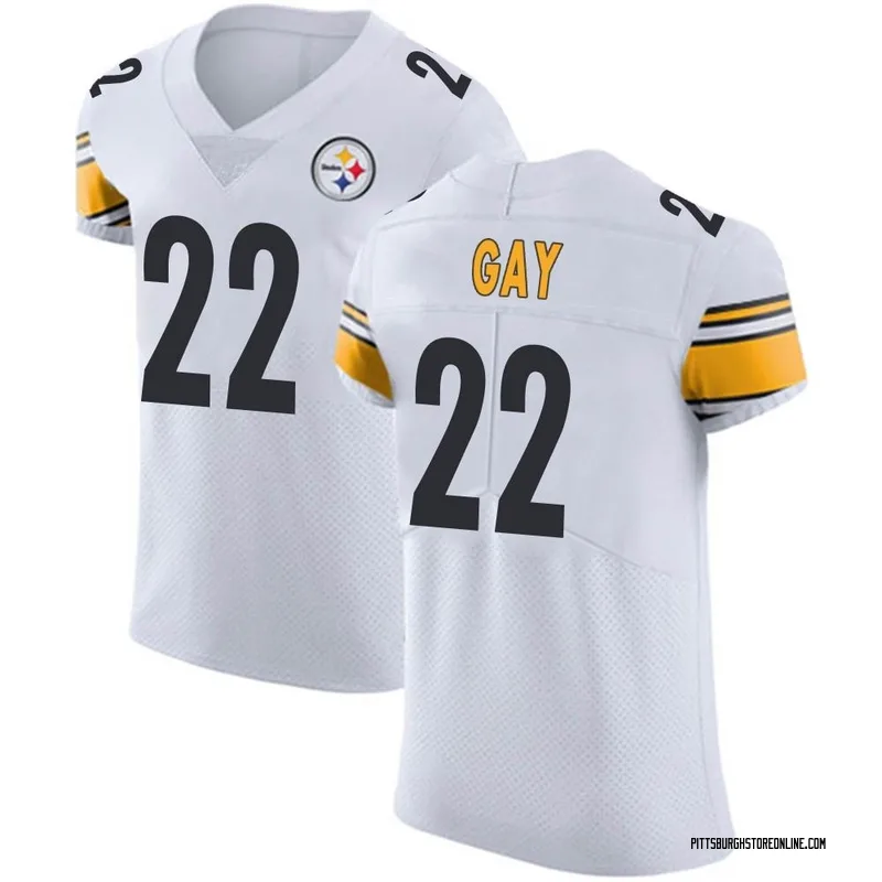 White Men's William Gay Pittsburgh Steelers Elite Vapor Untouchable Jersey