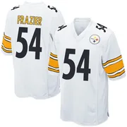 White Men's Zach Frazier Pittsburgh Steelers Game Jersey