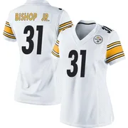 White Women's Beanie Bishop Jr. Pittsburgh Steelers Game Jersey