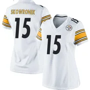 White Women's Ben Skowronek Pittsburgh Steelers Game Jersey