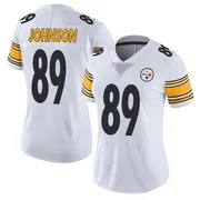 White Women's Brandon Johnson Pittsburgh Steelers Limited Vapor Untouchable Jersey