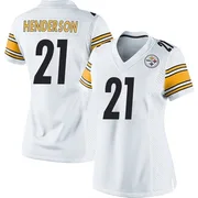 White Women's C.J. Henderson Pittsburgh Steelers Game Jersey