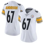 White Women's Calvin Anderson Pittsburgh Steelers Limited Vapor Untouchable Jersey