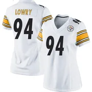 White Women's Dean Lowry Pittsburgh Steelers Game Jersey