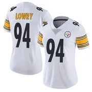 White Women's Dean Lowry Pittsburgh Steelers Limited Vapor Untouchable Jersey