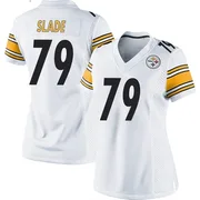 White Women's Jacob Slade Pittsburgh Steelers Game Jersey