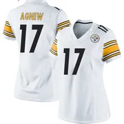 White Women's Jamal Agnew Pittsburgh Steelers Game Jersey