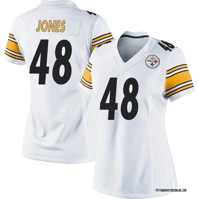 Pittsburgh Steelers #48 Jamir Jones Game Used Color Rush Jersey vs  Cincinnati Bengals 11.20.22