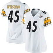 White Women's Julius Welschof Pittsburgh Steelers Game Jersey