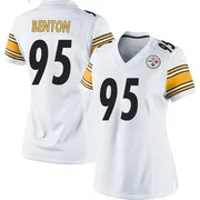 White Women's Keeanu Benton Pittsburgh Steelers Game Jersey