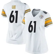 White Women's Logan Lee Pittsburgh Steelers Game Jersey