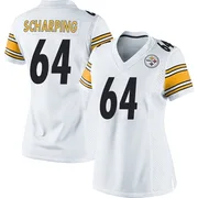 White Women's Max Scharping Pittsburgh Steelers Game Jersey