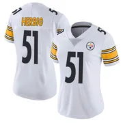 White Women's Nick Herbig Pittsburgh Steelers Limited Vapor Untouchable Jersey