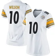 White Women's Roman Wilson Pittsburgh Steelers Game Jersey