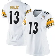 White Women's Scotty Miller Pittsburgh Steelers Game Jersey