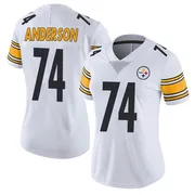 White Women's Spencer Anderson Pittsburgh Steelers Limited Vapor Untouchable Jersey