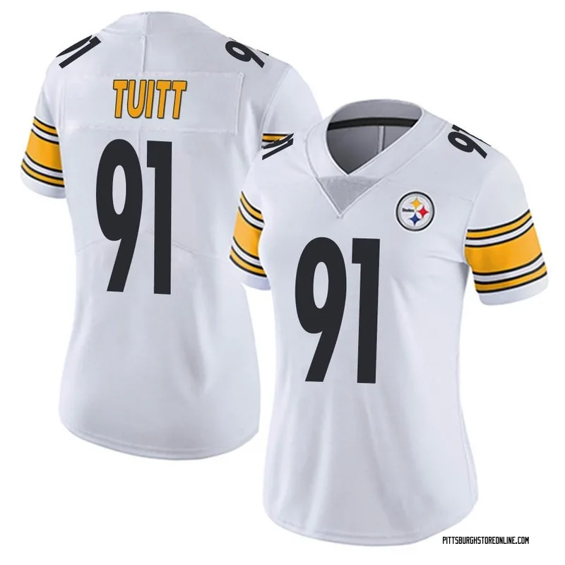 Pittsburgh Steelers Nike #91 Stephon Tuitt Replica Home Jersey