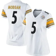 White Women's Tanner Morgan Pittsburgh Steelers Game Jersey