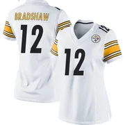 White Women's Terry Bradshaw Pittsburgh Steelers Game Jersey