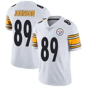 White Youth Brandon Johnson Pittsburgh Steelers Limited Vapor Untouchable Jersey