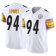 White Youth Dean Lowry Pittsburgh Steelers Limited Vapor F.U.S.E. Jersey