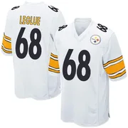 White Youth John Leglue Pittsburgh Steelers Game Jersey